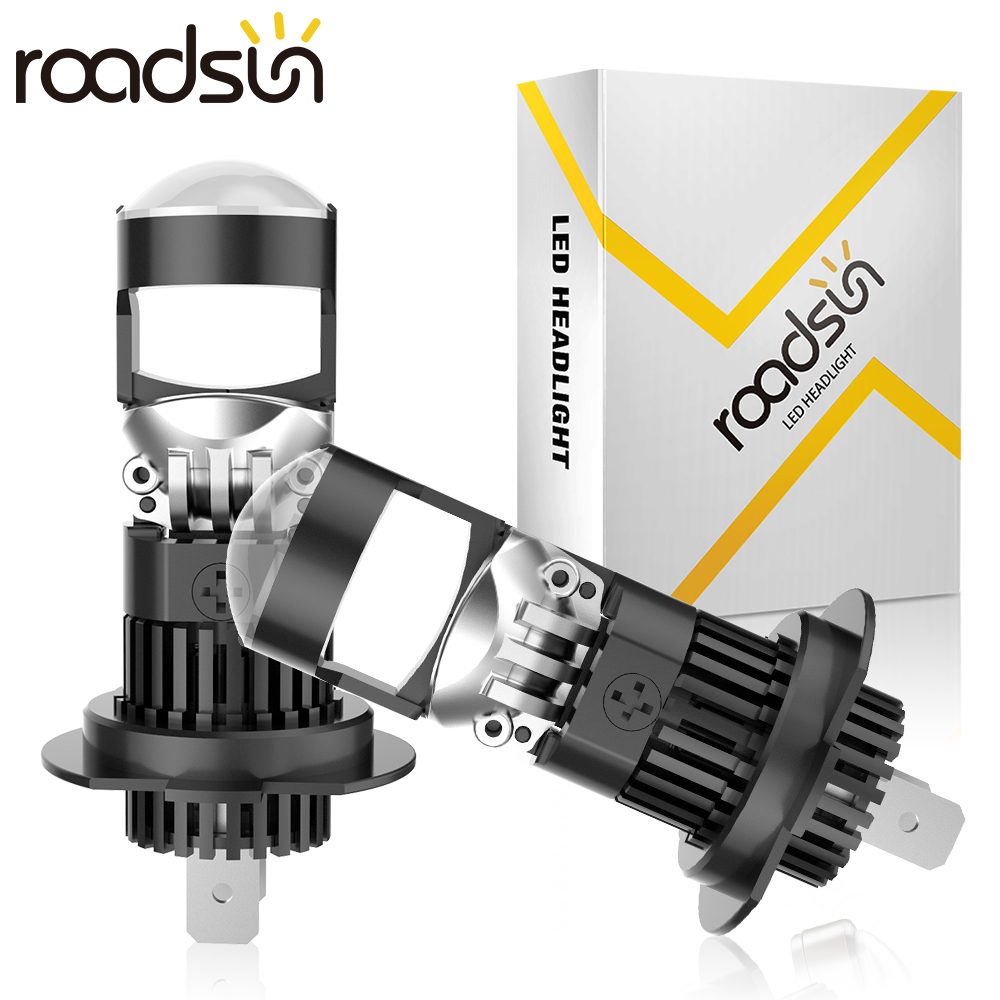 Universal Motorcycle Led Headlight Projector - مصباح LED H7 9005/HB3 9006/HB4 H11