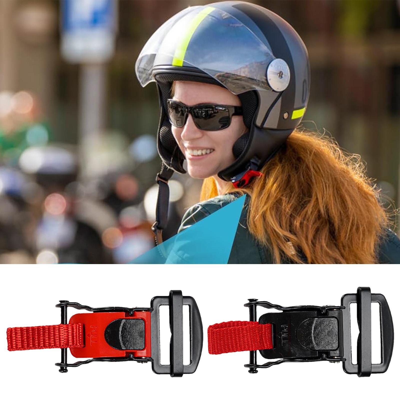 Quick Release Buckle Motorcycle Helmet - خوذات الدراجات النارية، مشبك سريع الفك،