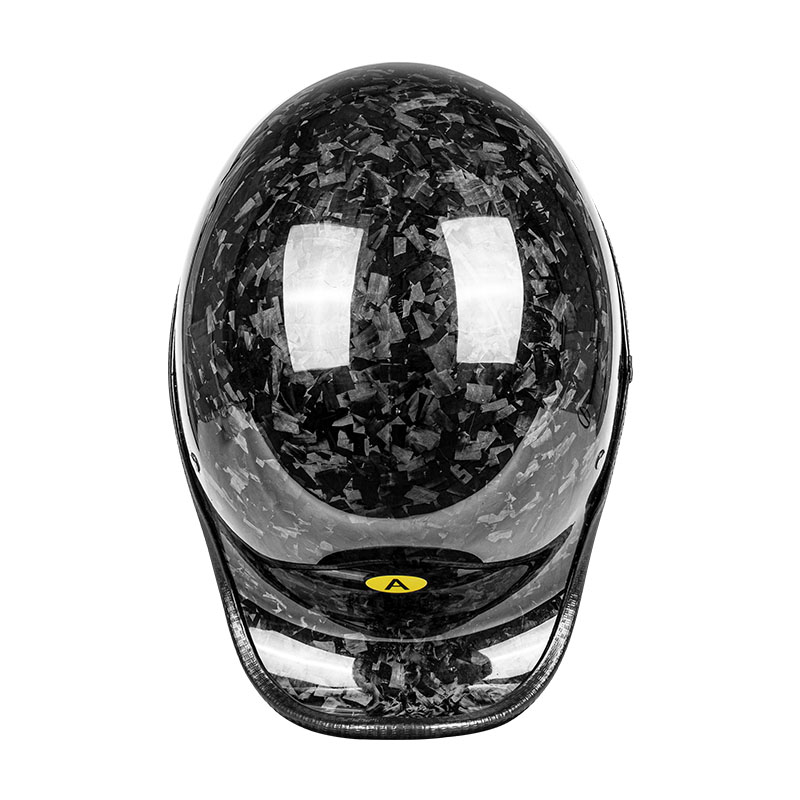 Carbon Fiber Lightweight Motorcycle Helmet - خوذة دراجة نارية نصفية مفتوحة الوجه