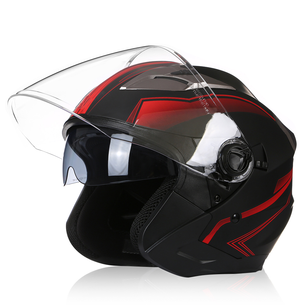 خوذة دراجة نارية قديمة للنساء  - مراجعة Vintage Open Face Retro Helmet وسعره