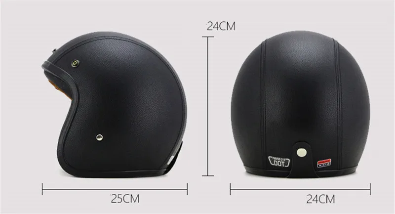 خوذة دراجة نارية كلاسيكية كلاس - مراجعة Vintage Open Face Retro Helmet وسعره