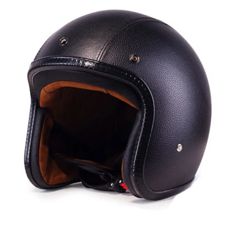 خوذة دراجة نارية كلاسيكية كلاس - مراجعة Vintage Open Face Retro Helmet وسعره
