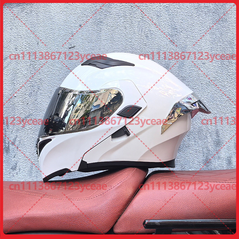 خوذة دراجة نارية مودولار من أو - مراجعة Dual Visor Motorcycle Racing Helmet وسعره