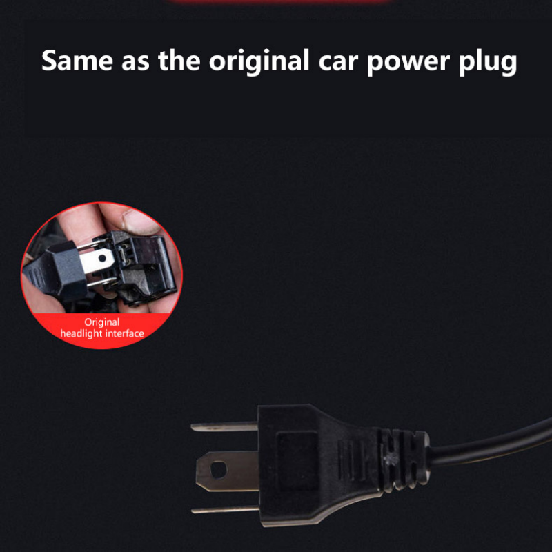 Y6D عدسة H4 LED المصباح 8000LM - مراجعة Universal Motorcycle Led Headlight Projector وسعره