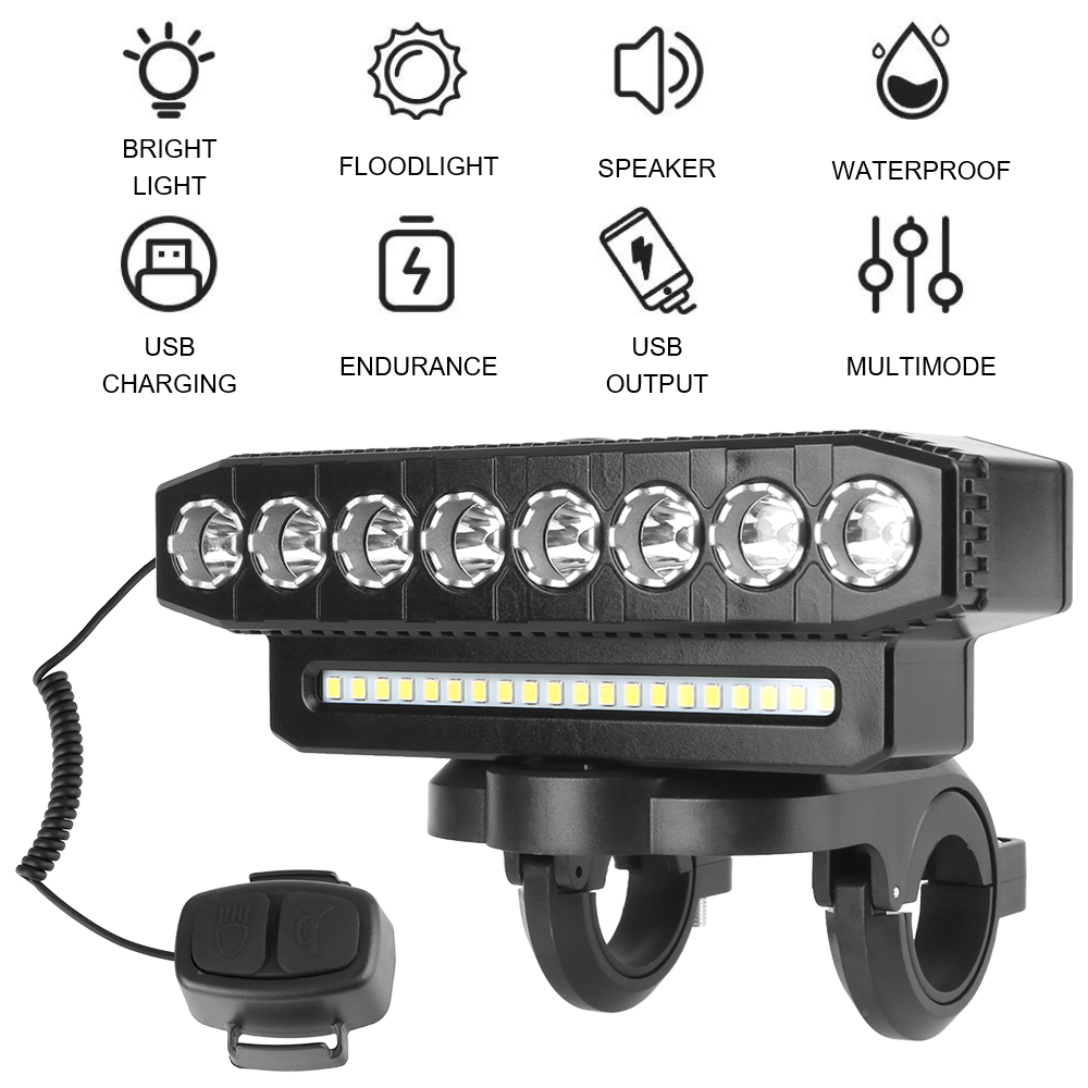 أضواء دراجة نارية مقاومة للماء - مراجعة Universal Motorcycle Led Headlight Projector وسعره