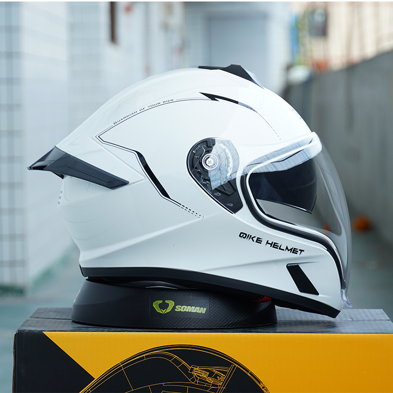 خوذات الدراجات النارية كاملة ا - مراجعة Full Face Motorcycle Helmet With Bluetooth وسعره