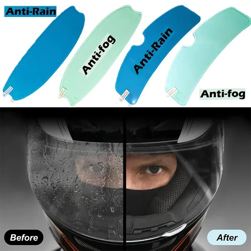 1/4 قطعة غشاء شفاف مضاد للضباب - مراجعة Motorcycle Helmets وسعره